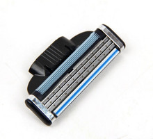 12 pcs lot Razor 3 Blades Men s Face Shaving Razor Blades Shaver For Men Sharpener