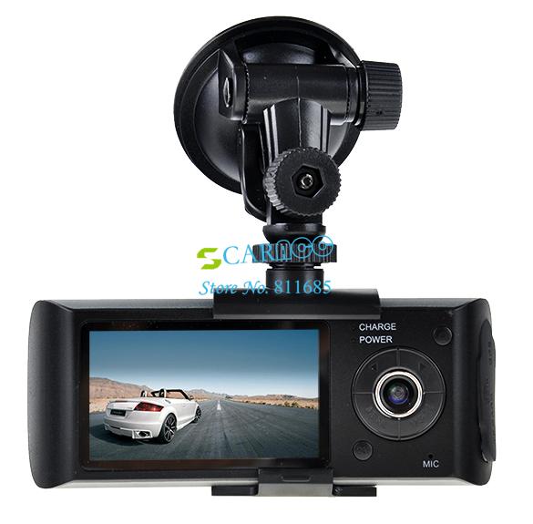 Promotion!!! Car DVR Recorder Dual Lens Camera HD Car Dash Cam 2.7 GPS G-Sensor Vehicle DVR Video Recorder b7 SV005416