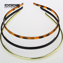 3Pcs/Pack Vintage 3 Colors Hairbands Kids Hair Accessories Hair Band Women Headwear Girls Hair Ornaments Solid Barrette Hairgrip