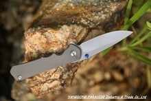 Chris Reeve Large size sebenza 25 blade folding knife D2 TC4 titanium alloy handle outdoor hunting