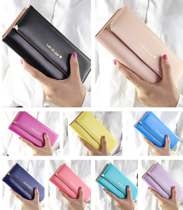 Promotion 2015 HOT Fashion Lady Women Bag popular Purse Long Wallet Bags PU Handbags Card Holder