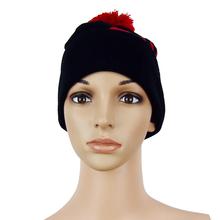 DIAMOND pattern male ladies jacquard wool cap on the ball unisex Hip Hop beanie Hat