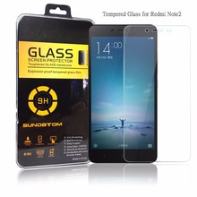 Sundatom Xiaomi редми Note2 закаленное стекло экрана протектор для Hongmi примечание 2 взрывозащищенный гвардии