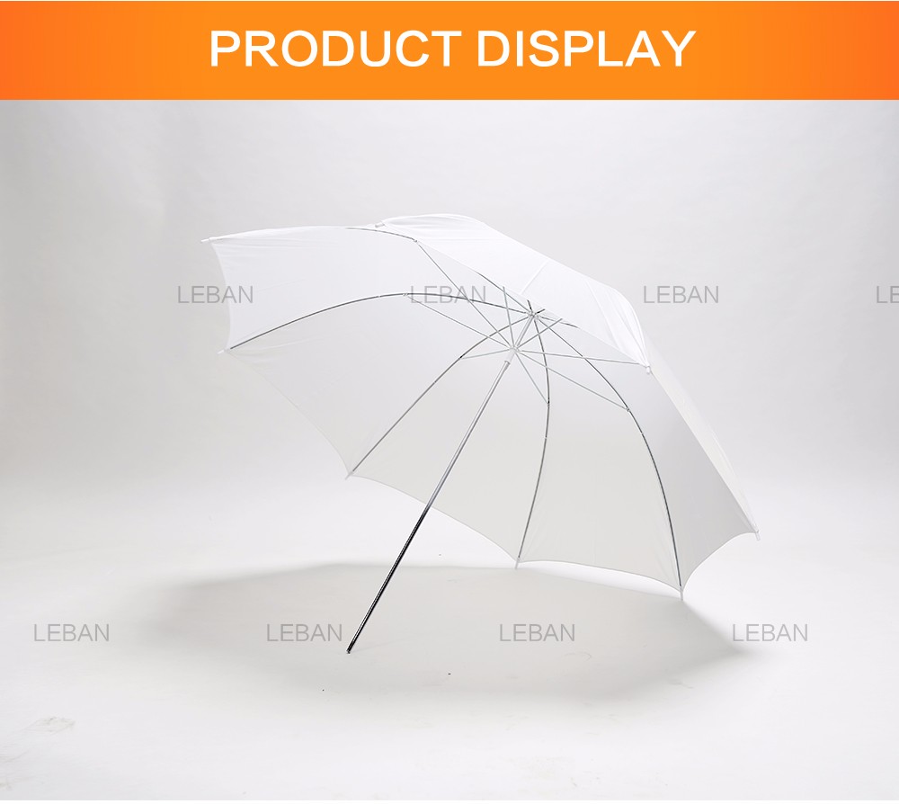 Description Picture 6 of itemGodox 33" 84cm 40" 102cm 43" 108cm White Soft Diffuser Studio Photography Translucent Umbrella for Studio Flash Strobe Lighting