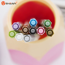 1pcs Kawaii Water Chalk Pen Watercolor Paintbrush Office Art Supplies10 Color Available