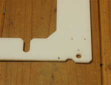 Prusa I3 Hephestos 3D printer white arylic laser cut frame kit white color Single Sheet Framebase