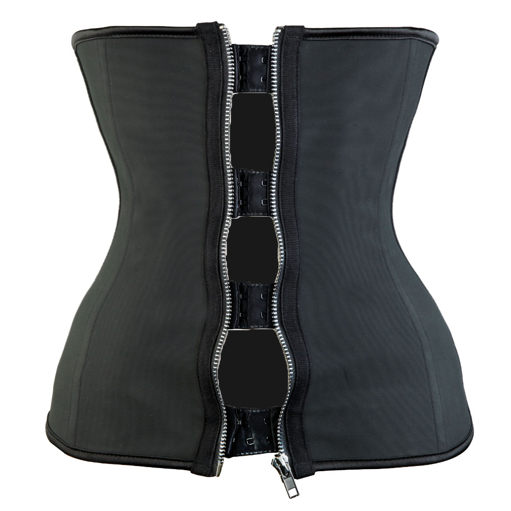 2016 New Style Latex Cincher Firm Zipper&Hook Trainer Steel Bone Waist