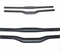 2016 NEW TOSEEK Black UD Matte Full Carbon Fiber MTB Bicycle Horizontal Handlebar Riser Flat One