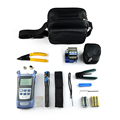 Fiber Optic Cable Tools Kit with Optical Power Meter Visual Fault Locator Pen 5km and Fiber