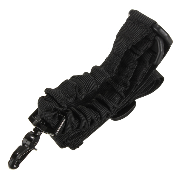 High quality Black Nylon Multi function Adjustable Tactical single point Bungee Rifle Gun Airsoft Sling hunting