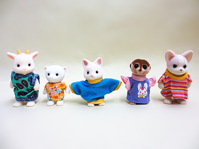 sylvanian families plush toys