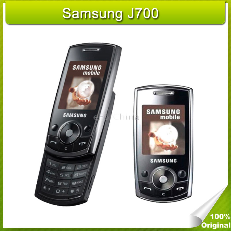 Unlocked Original Samsung J700 Slider Cellphone 2 GSM Refurbished Mobile Free Shipping