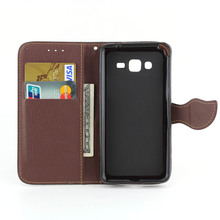 Leaf Design Wallet Leather Flip Case Cover for Samsung Galaxy Grand Prime G530 G530h G5308w Cell