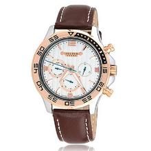 Men ‘ s reloj de pulsera de julio cuarzo horas mejor vestido de moda de corea pulsera de cuero a estrenar Sport reloj redondo JAH061