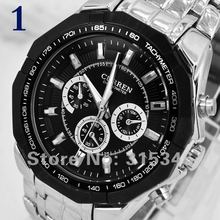 Mens Watches Top Brand Luxury CURREN Military Fashion Quartz Sport Wristwatches Men Stainless Steel Business Watch