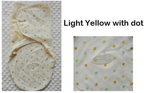 Yellow-summer-newborn-baby-swaddleme-parisarc-100-cotton-soft-infant-newborn-baby-parisarc-Blanket-Swaddling-Wrap-Blanket