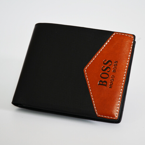 Exquisite packaging Design Quality men wallets genuine leather purse fashion clutch wallet dollar price portfolio male