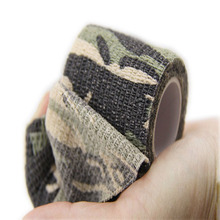 5cmx4.5m Army Camo Outdoor Hunting Shooting Tool Camouflage Stealth Tape Waterproof Wrap Durable Hotsale