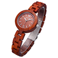 SKONE Female Eco Natural Handmade Sandalwood Maple Wooden Watches Women Fashion Analog Quartz Lady Dress Wrist