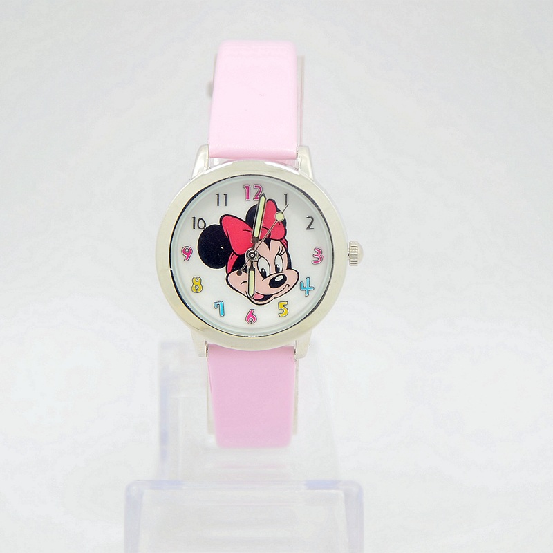 Mouse cartoon watch children watches kids quartz wristwatch child boy clock girl gift relogio infantil reloj