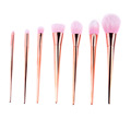 Hot Professional 7pcs set Professional Cosmetic Brush Sets Makeup Kits makeup Brushes Tool Superior Soft High