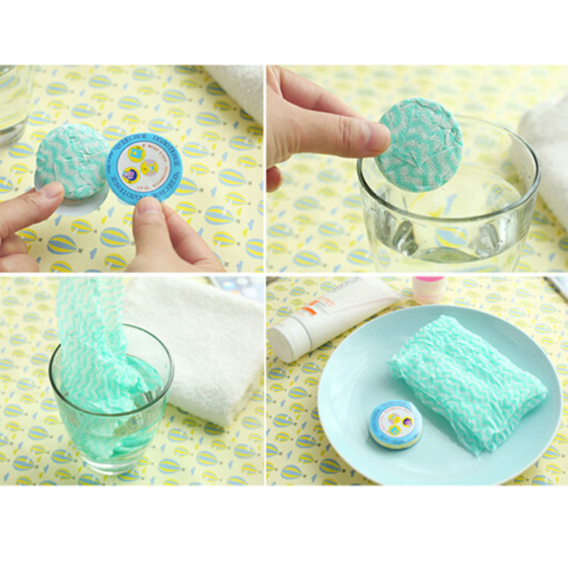 FREE SHIPPING Magic Towels, Economical Mini Travel Compressed Towel, Beach Towel Hand Towel