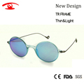 New 2016 Italy Design TR90 Small Round Sunglasses Women Light Weight Sun Glasses Female Oculos De