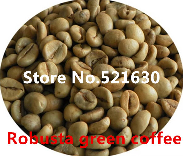 Free shipping 2015 Vietnam Robusta green coffee polishing wholesale 200g