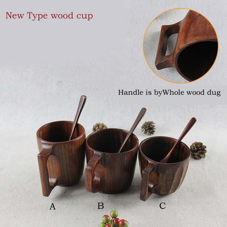2015 New type Jujube woodcup coffee mug creative c...