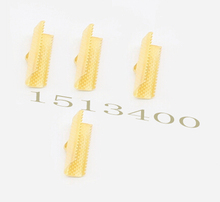 hot- 50 GP Textured End Caps Crimp Beads 30×7.5mm ** Accessories Vintage Textured End Caps Crimp Beads Clasp