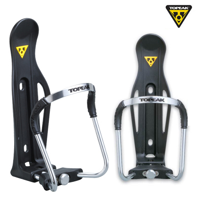 engineering-grade plastic and aluminum water bottle cage