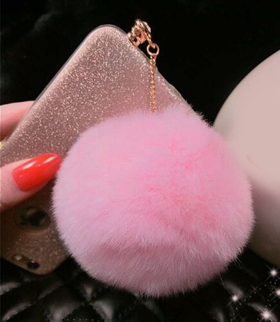 Fashionable universal cell mobile phone lovely rabbit fur cute dust plug For samsung for iphone for htc for nokia Fashionable universal cell mobile phone lovely rabbit fur cute dust plug For samsung for iphone for htc for nokia