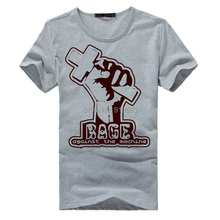 Killing in the name RAGE AGAINST THE MACHINE ratm gray and white t shirt high quality soft comfortable modal cotton