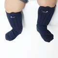 Cute Cat Design Anti Slip New Born Knee High Baby Socks Girls Kids Leg Warmers