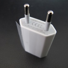 New! High Quality White European/USA USB AC Travel Wall Power Adapter EU/US Plug Charging Charger Adapter For iPhone 5 5s 4 4s
