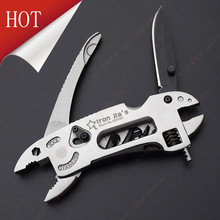Multifunctional Survival Folding Knife Camping Screwdriver Tool Pliers Hunting Outdoor Self-defense