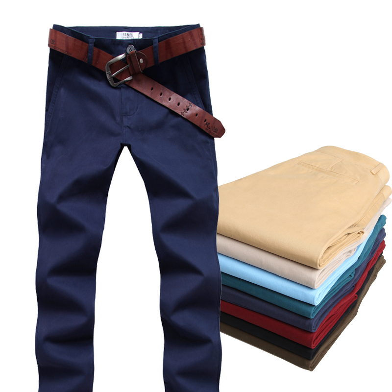 Мужчины свободного покроя брюки брюки тонкий подходят брюки высокое качество красочные mkx158