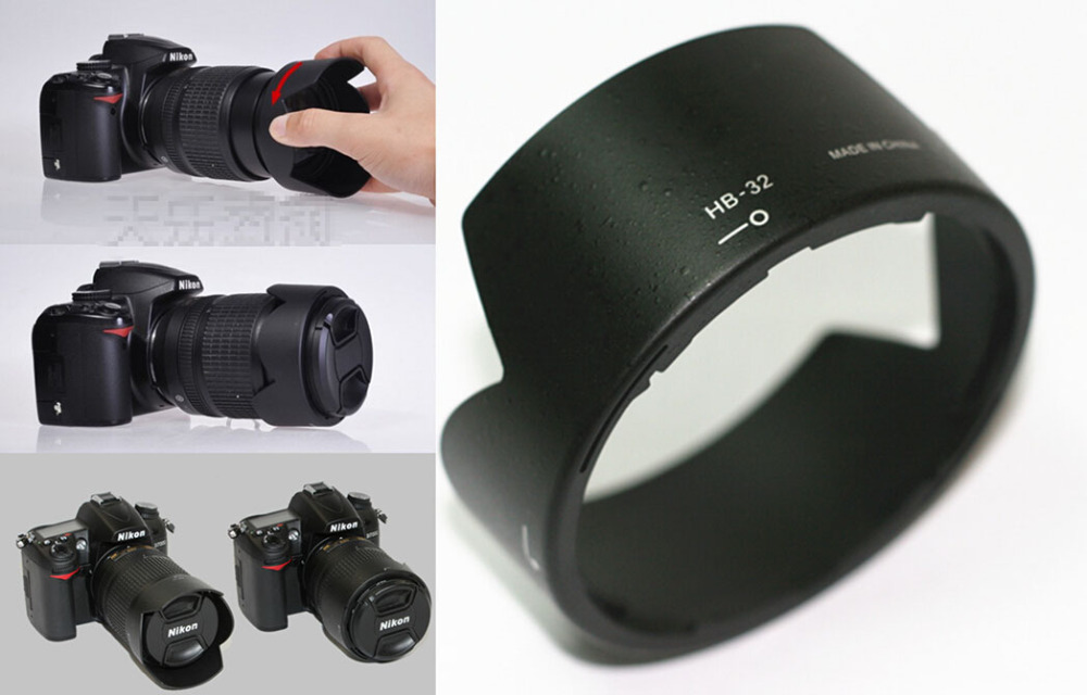 Buy 10pcs filter NEW HB 32 Lens Hood for Nikon AF S 18