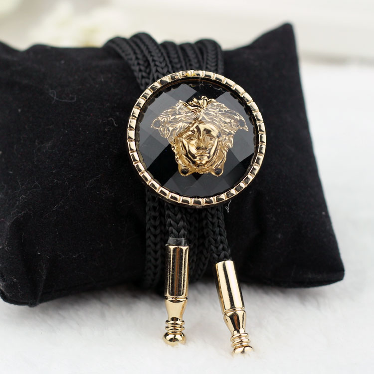 Mens Bolo Tie 2015 New Design Figure Cowboy Bolo Ties Gold American Bow Neck Tie Suit Shirt Accessories Chain Necklace Bolo