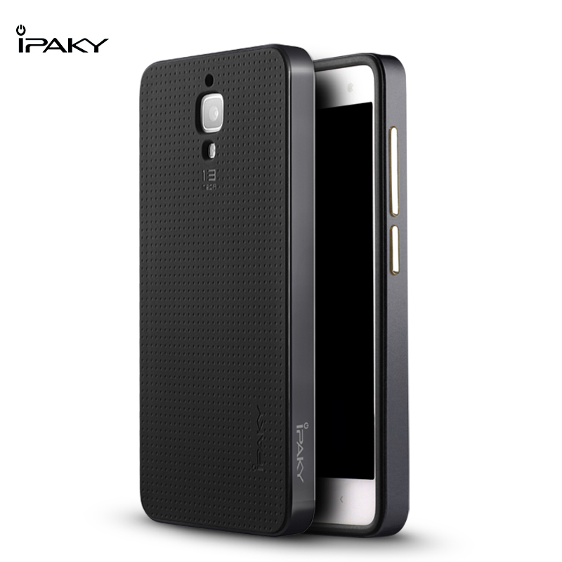 2015 new products 100 original IPAKY brand PC TPU material xiaomi mi 4 mobile phone Case