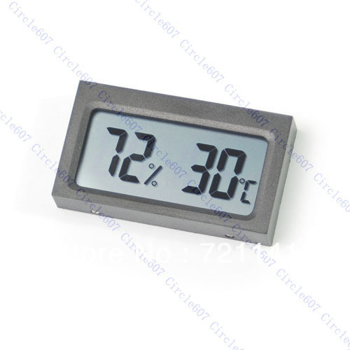 Free Shipping Digital LCD Thermometer Humidity Temperature Hygrometer