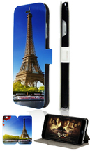 Eiffel Tower hybrid retail 1pcs luxury Mobile Phone leather Bag Stand Wallet Cases Back Cover for ipod touch 5 5th free shipping