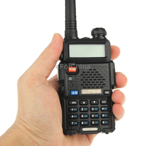 BAOFENG UV 5R Professional Dual Band Transceiver FM Two Way Radio Walkie Talkie Transmitter