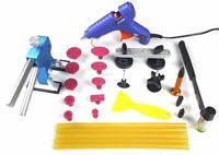 Super PDR Tools Kit with Blue Glue Gun Dent Lifter Red Tabs Yellow Glue Rubber Hammer Paintless Dent Repair Tools Supplier Y-009