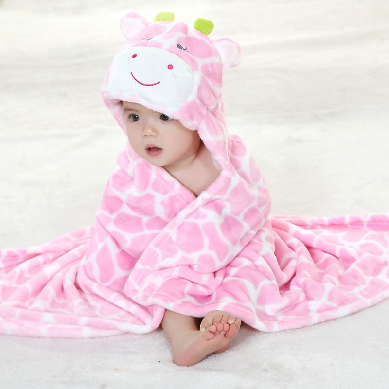 baby blankets pink cow
