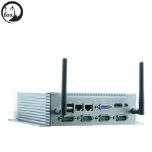 Fanless Net Box Pc/ Mini Box barebone system NFN80L,thin client computer with RS232/ RS485