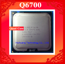 Lifetime warranty Core 2 Quad Q6700 2.66GHz 8M Four nuclear threads desktop processors CPU Socket LGA 775 pin Computer