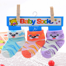2016 3 pairs baby girl socks sock girls newborn kids cute non slip socks baby socks with rubber soles cartoon children infant