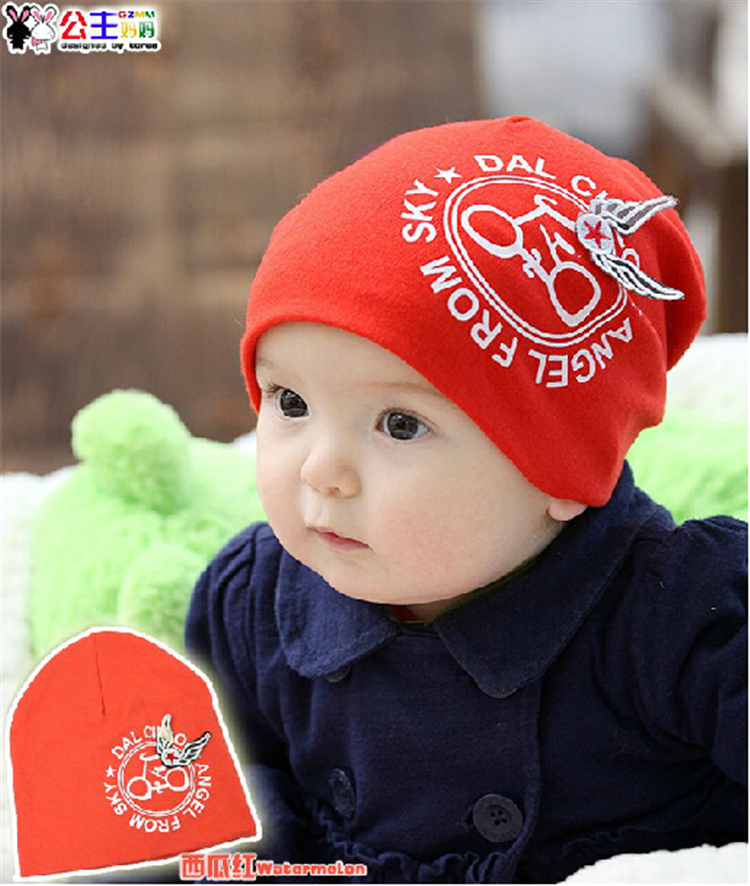 2014 Freeshipping Solid Hats for for Cute Baby Chi...