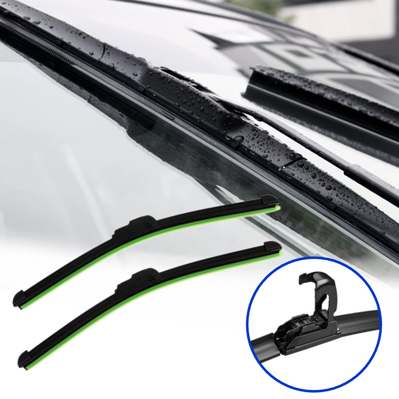 High Quality Brand New Car Flat U type Frameless Bracketless Rubber Windshield Windscreen Wiper Blade